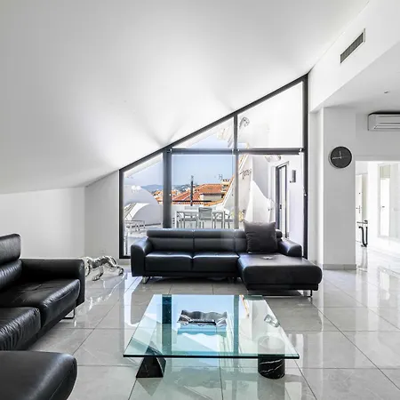 Luxury Penthouse 120ma² In The Heart Of 아파트 칸느
